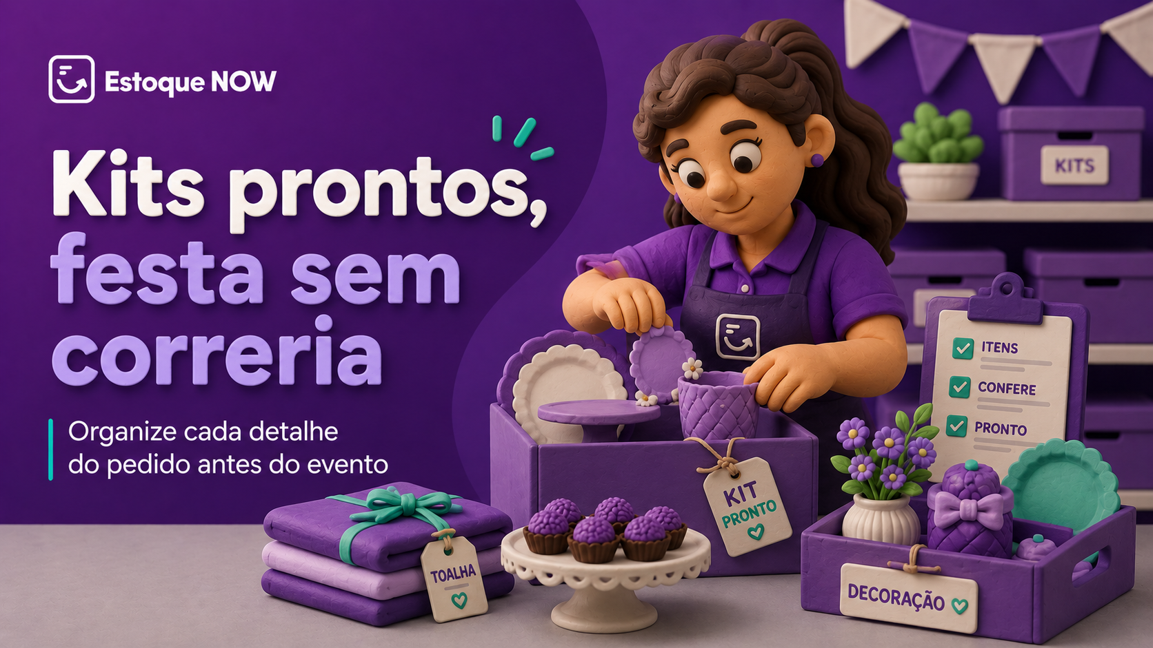 O checklist da locadora de festas: tudo que precisa estar pronto antes do evento