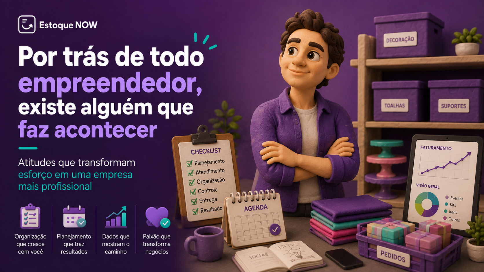 O empreendedor por trás da locadora: atitudes que separam negócios improvisados de empresas profissionais