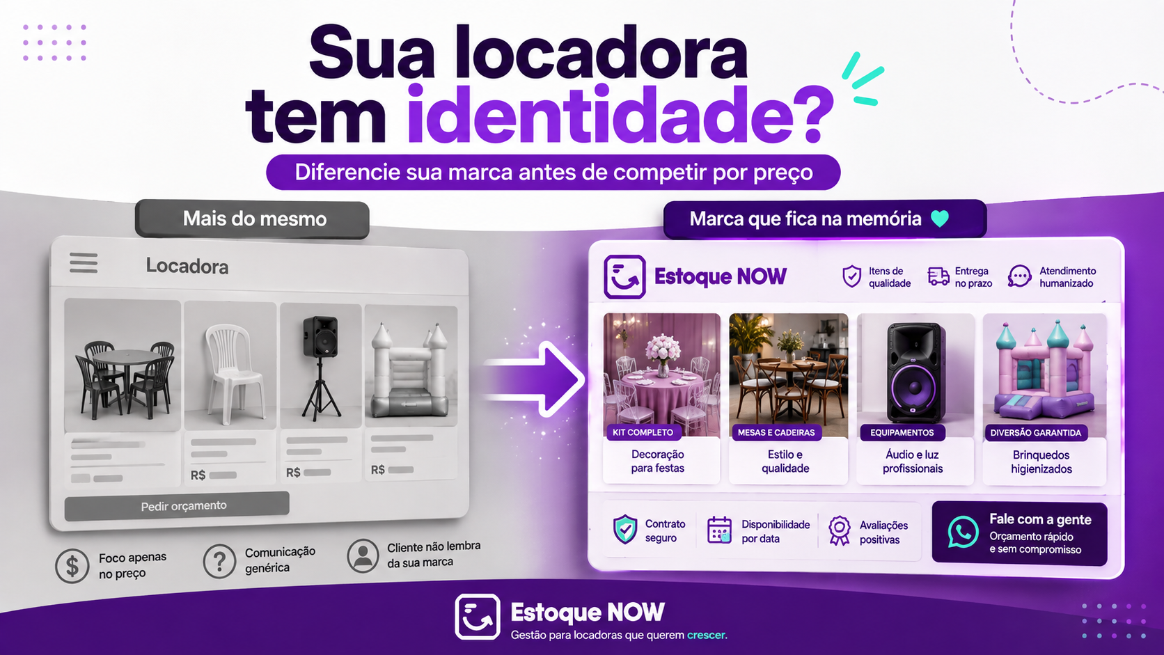 Sua locadora tem identidade ou parece igual a todas as outras?