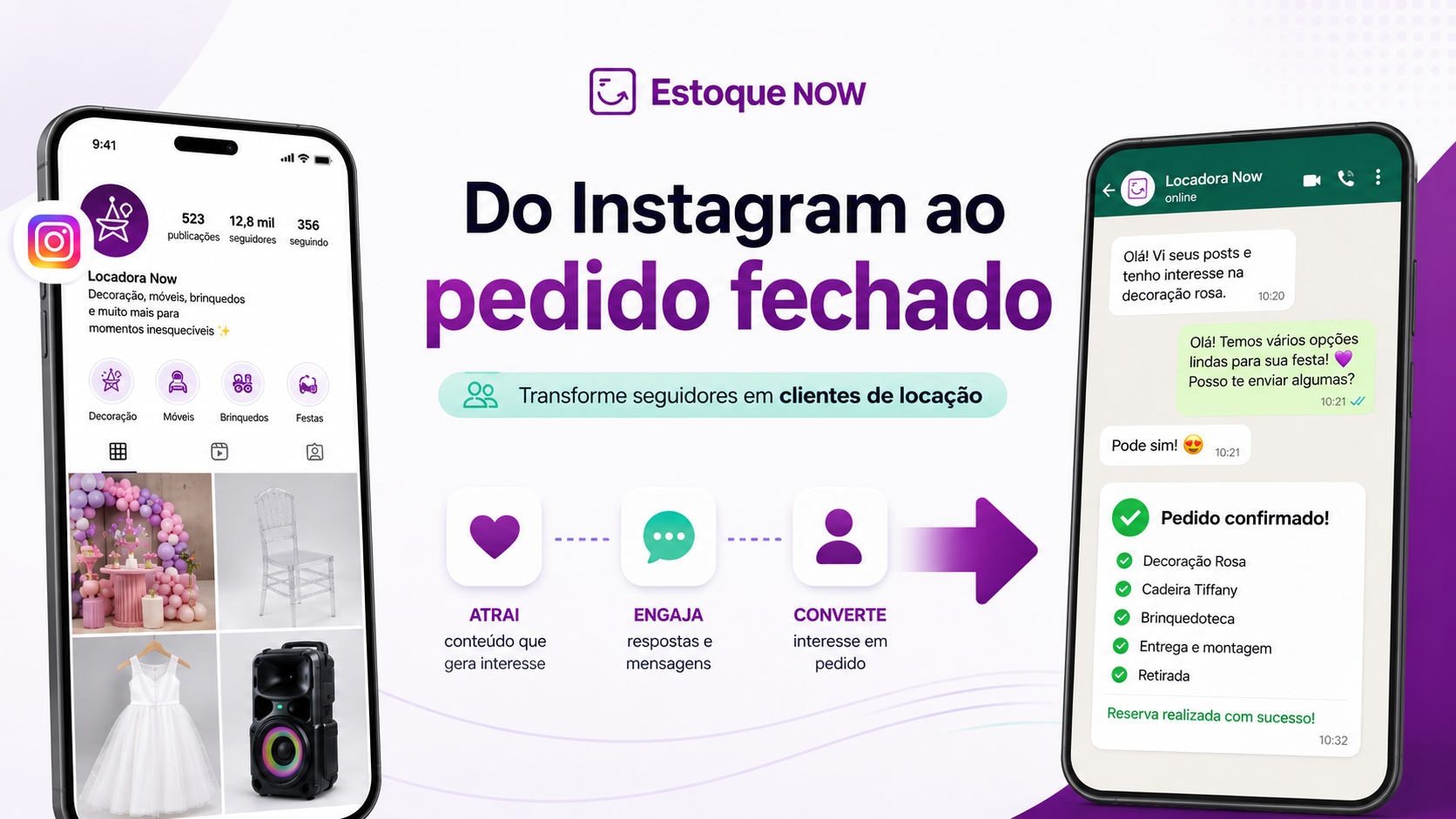 Do Instagram ao pedido fechado: como transformar seguidores em clientes de locação
