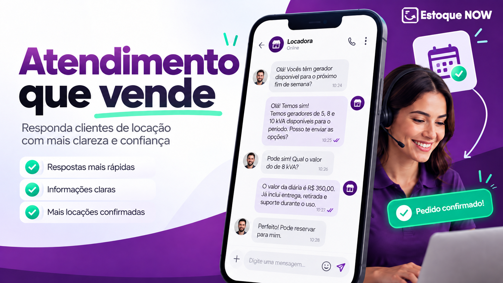 Atendimento que vende: como responder clientes de locação com mais clareza e confiança