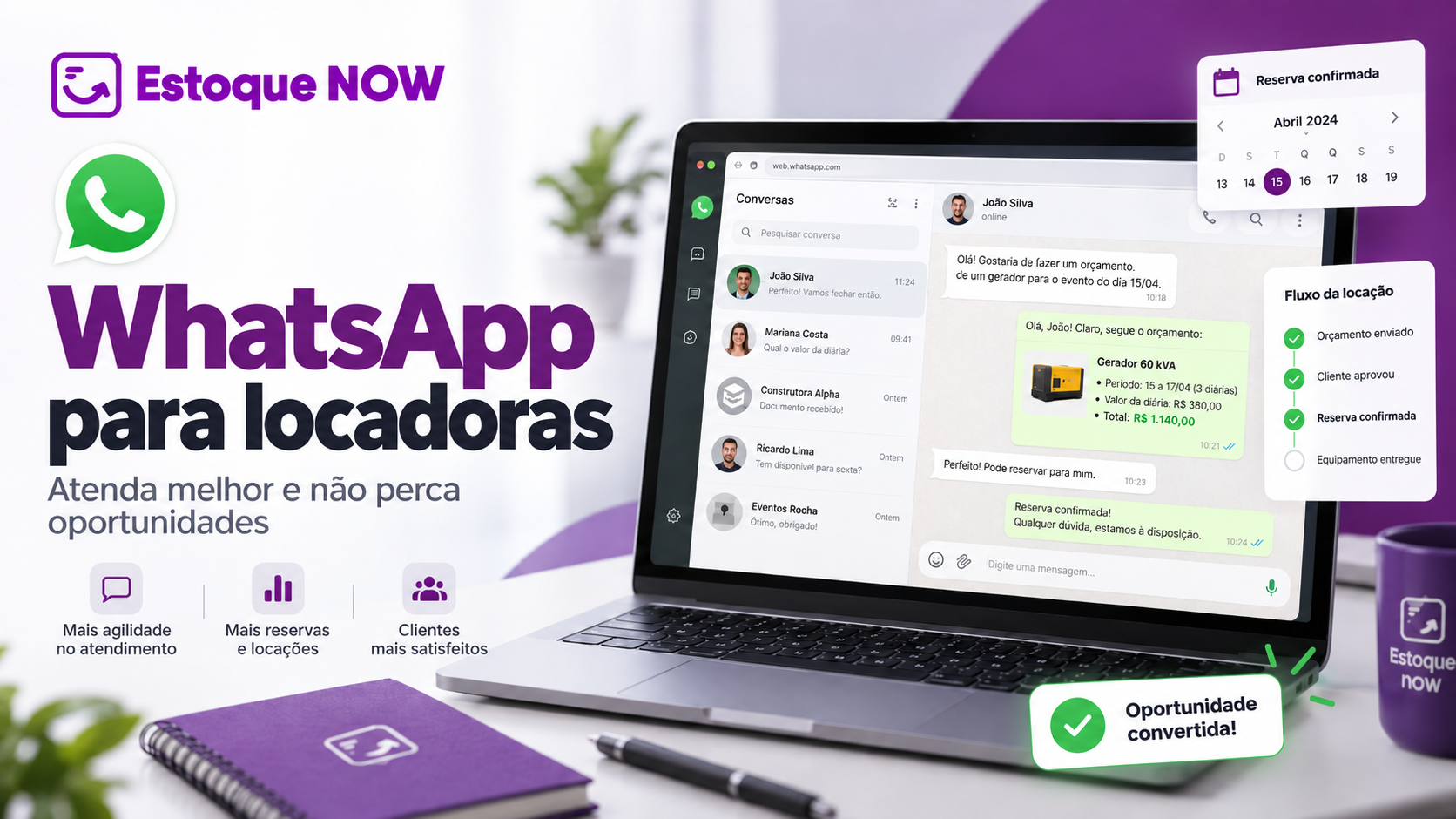WhatsApp para locadoras: como atender melhor sem perder oportunidades